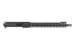 Aero Precision EPC-9 Threaded 16" 9mm Complete Upper Receiver features a ATLAS S-ONE 15" Handguard with front and rear end Picatinny rail